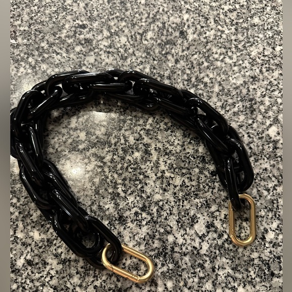 Clare V Shortie Resin chain strap - Picture 2 of 3